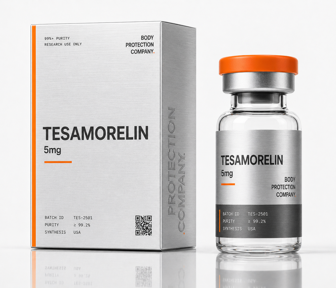 Tesamorelin Body Protection Company product mockup
